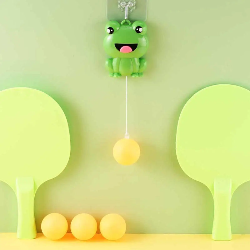 PongFun Kids ✅Ping Pong Portátil para Exercício, Diversão e Coordenação!