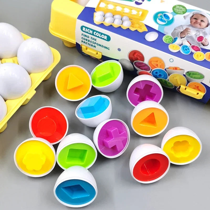 Smart Eggs ✅Ovos Mágicos Montessori - Estimule o Raciocínio Lógico!